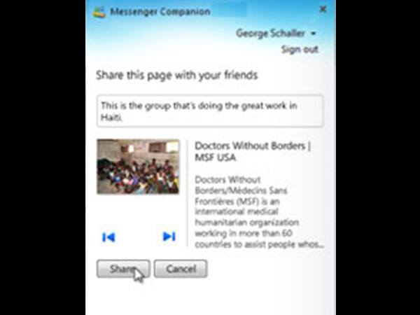 ഫോട്ടോ ഷെയറിംഗ്, സേവിംഗ്