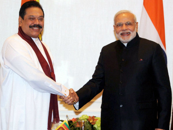 മോദിയും രജപക്‌സേയും