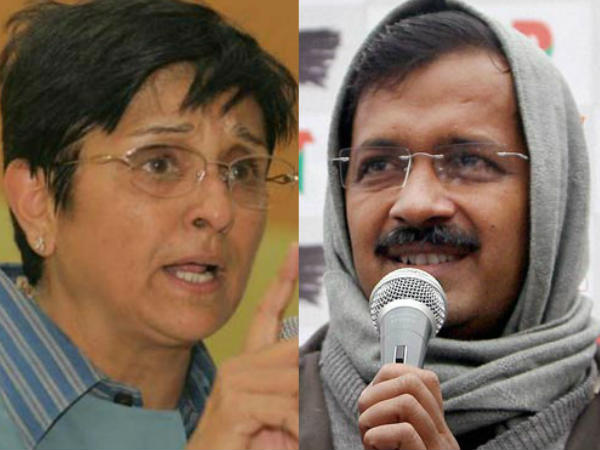 Kiran Bedi Kejriwal Kiran Bedi Kejriwal