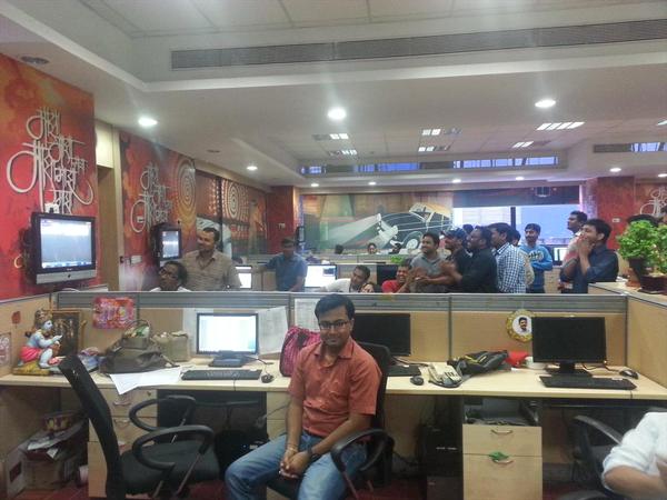 ടിവി ഓഫീസില്‍ ഇങ്ങനെ