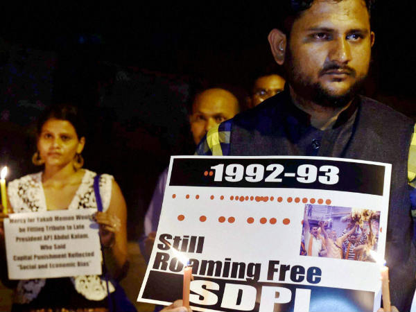 മുസ്ലീമായത് കൊണ്ടാണോ മേമന് വേണ്ടി കണ്ണീര്‍