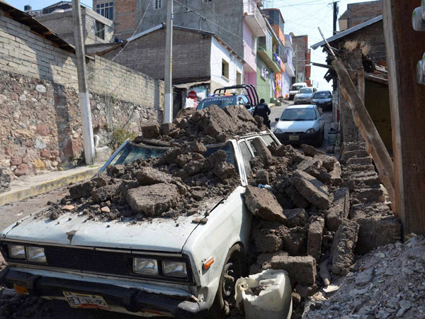 മെക്‌സിക്കോയില്‍ ഭൂചലനം