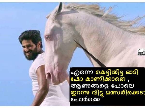 കെട്ടിയിട്ട് ഓടുന്നോ