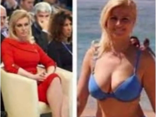 ക്രൊയേഷ്യ പ്രസിഡന്റ് ബിക്കിനിയിലോ?