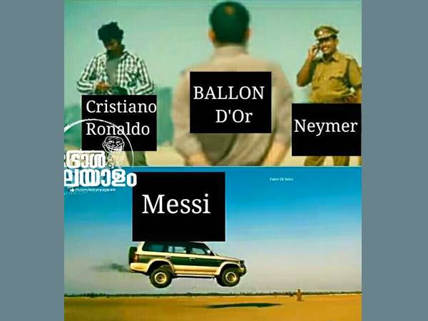 മെസ്സി വരണത് കണ്ടാ