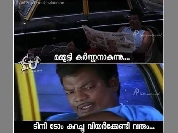 ടിനി ടോം വിയര്‍ക്കും