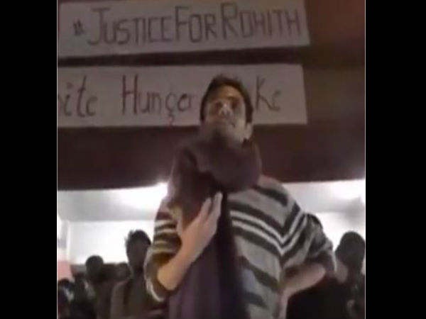 ജെഎന്‍യുവില്‍ ഖാലിദിന്റെ പങ്ക്