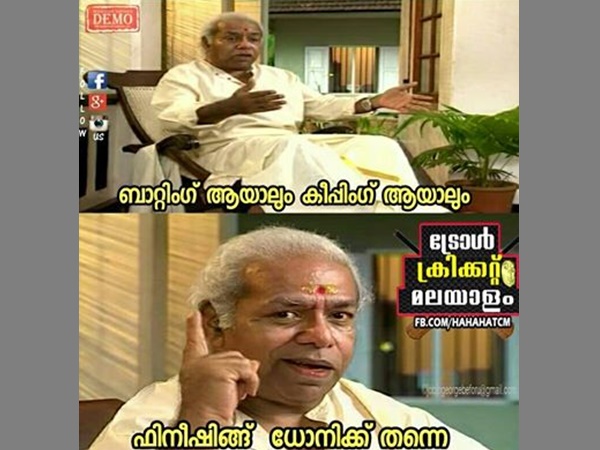 ഫിനിഷിങ് ധോണി തന്നെ ഫിനിഷിങ് ധോണി തന്നെ