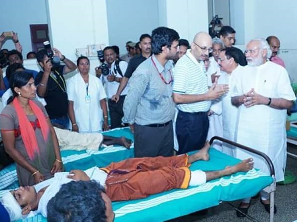 Kollam Temple Mishap-Modi