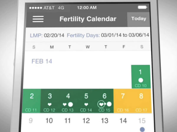 ഫെര്‍ട്ടിലിറ്റി ആപ്പ്