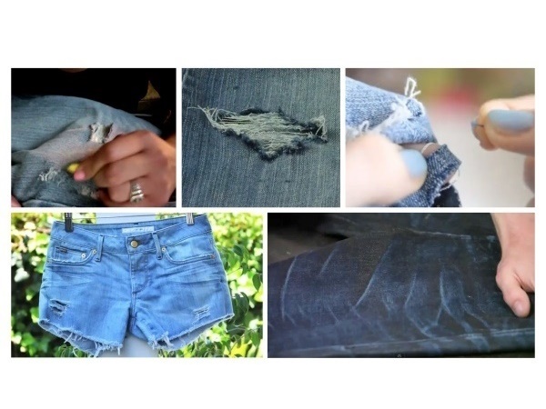 കീറിയ വസ്ത്രങ്ങള്‍