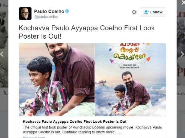 Paulo Coelho Tweet Paulo Coelho Tweet
