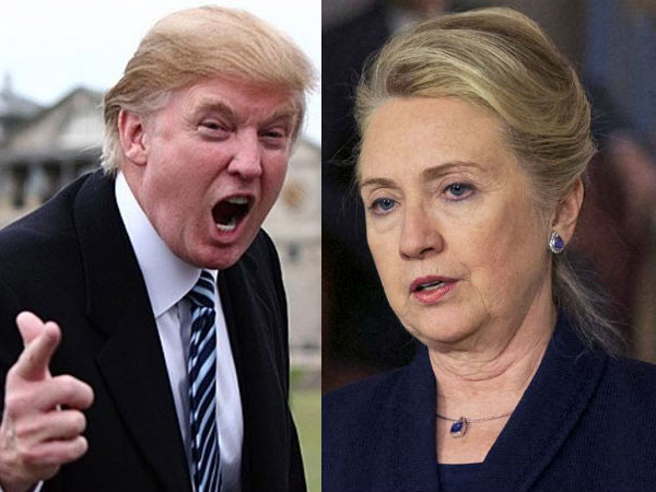 Trump and Hillary Trump and Hillary