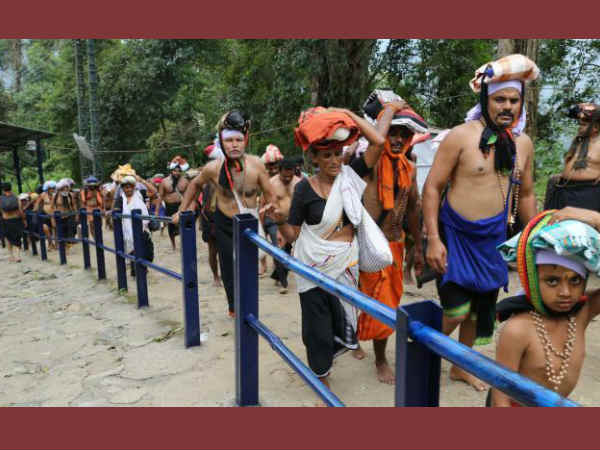 Sabarimala pilgrim