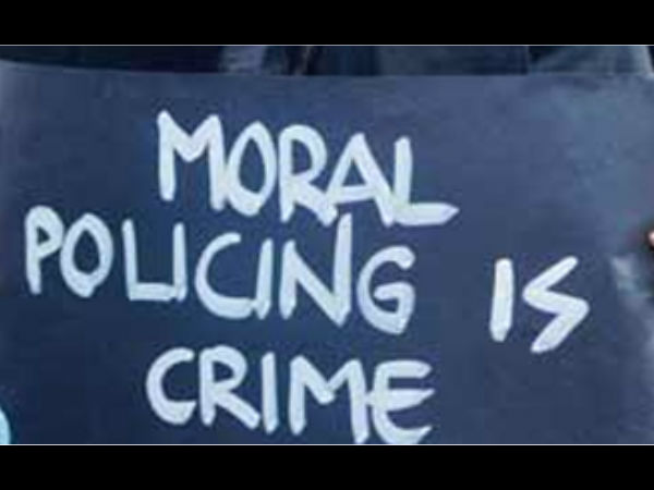 Moral policing Moral policing