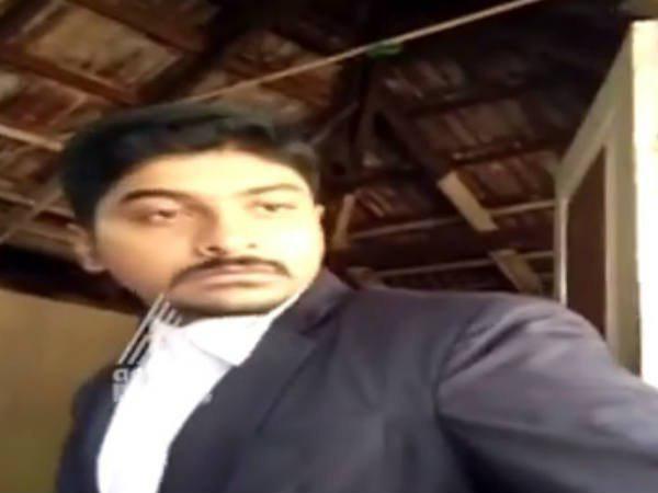 നാട്ടുകാരോട് തട്ടിക്കയറി 