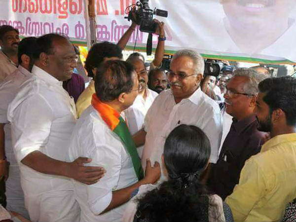 ബിജെപിയുടെ നിരാഹാര സമരം...