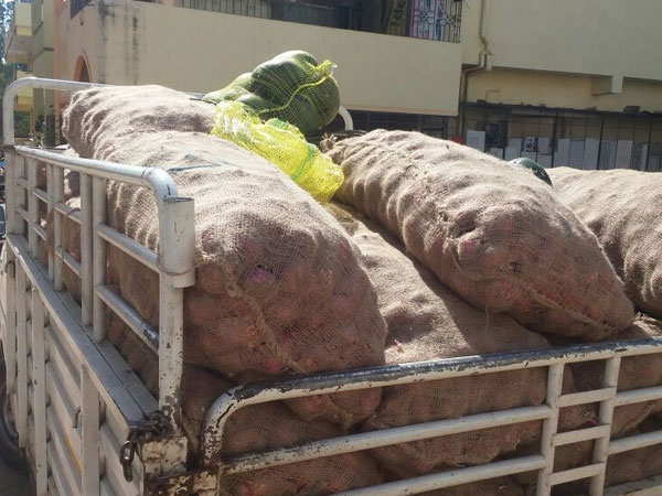 Lorry Vegetables