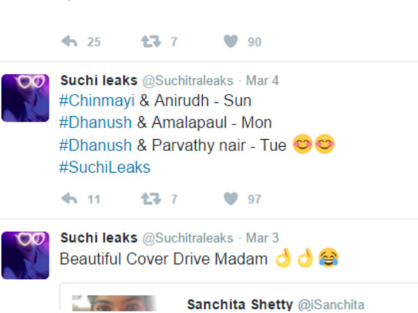 തിങ്കളാഴ്ച അമല, ചൊവ്വാഴ്ച പാര്‍വ്വതി