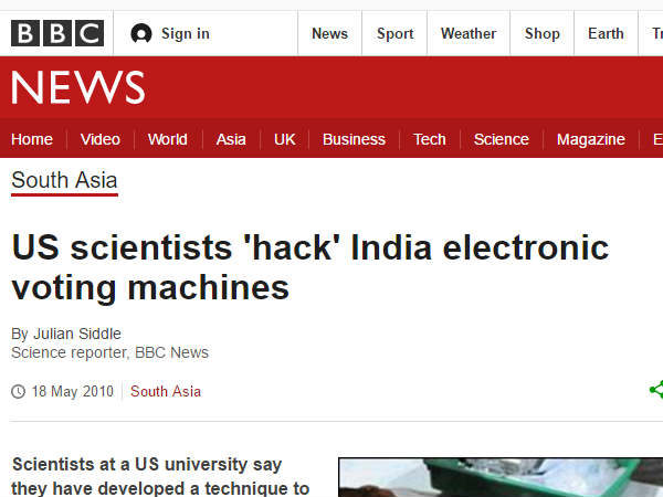 അമേരിക്കന്‍ ശാസ്ത്രജ്ഞര്‍ 'ഹാക്ക്' ചെയ്തു