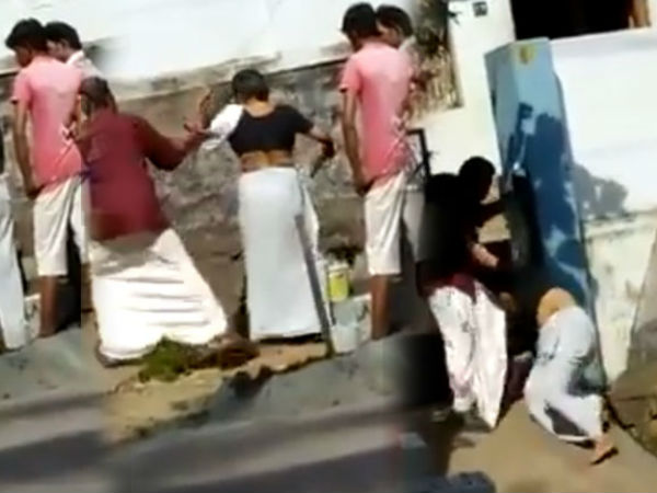 മര്‍ദ്ദിച്ച് വലിച്ചിഴച്ചു..