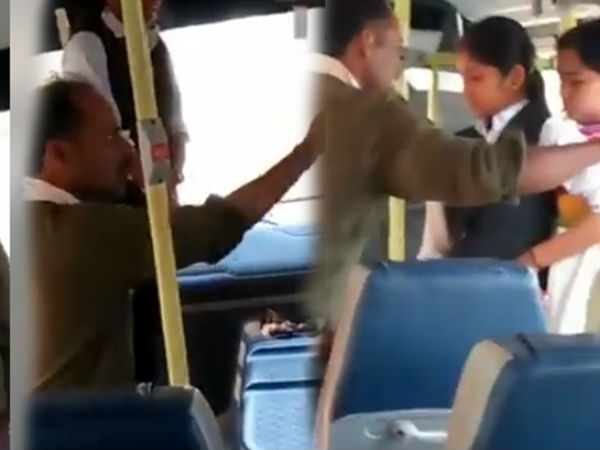 ദൃശ്യം പകര്‍ത്തിയ പെണ്‍കുട്ടിയെ ആക്രമിച്ചു...