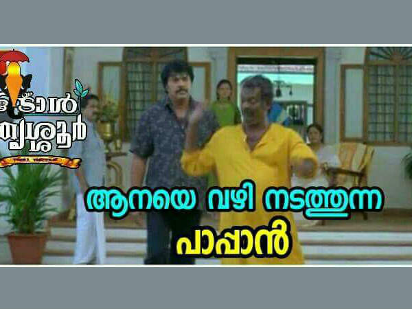 പാപ്പാനോടാണോ കളി