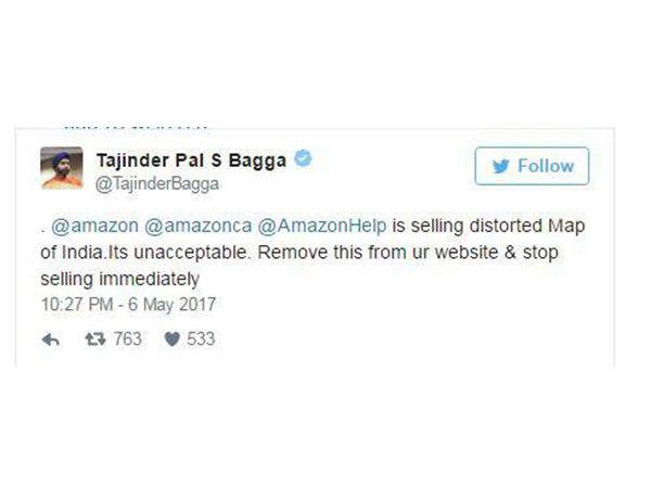 ബിജെപി നേതാവിന്റെ ട്വീറ്റ്