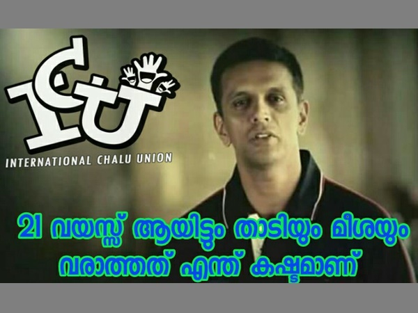 താടിയും മീശയും