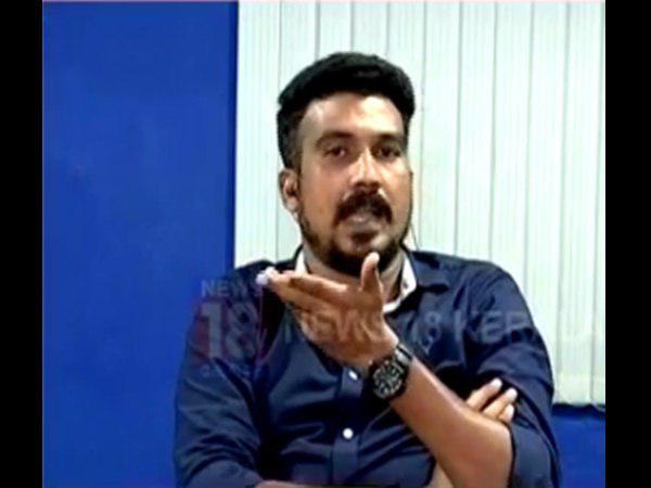 ന്യൂസ് 18 കേരളയിലെ സംഭവം...