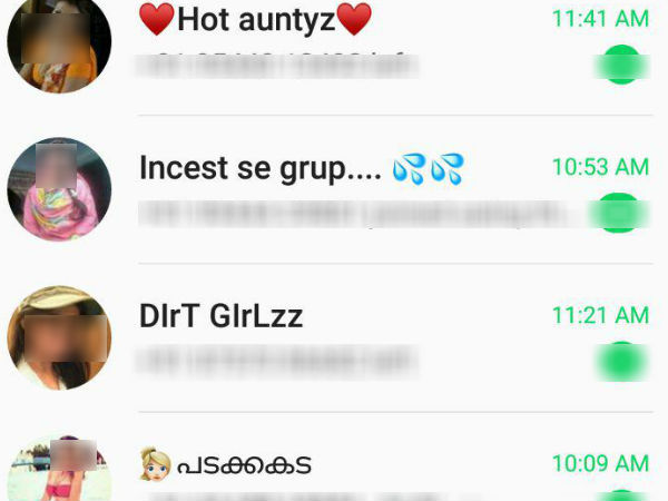 വാട്‌സ് ആപ്പ് ഗ്രൂപ്പുകള്‍