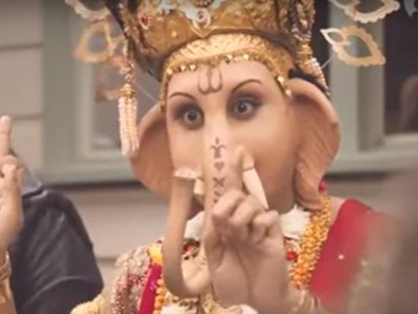 ഗണപതി മാംസം കഴിക്കുന്നു
