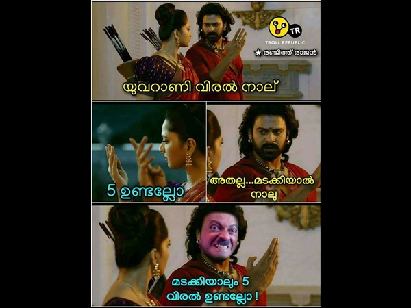 അഞ്ച് വിരലുണ്ടല്ലോ