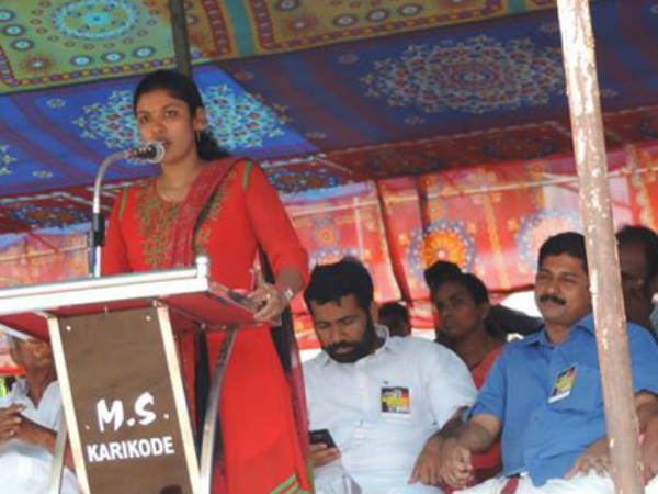 എവിടെവെച്ചാണ് ചിന്ത ഇത് പറഞ്ഞത്