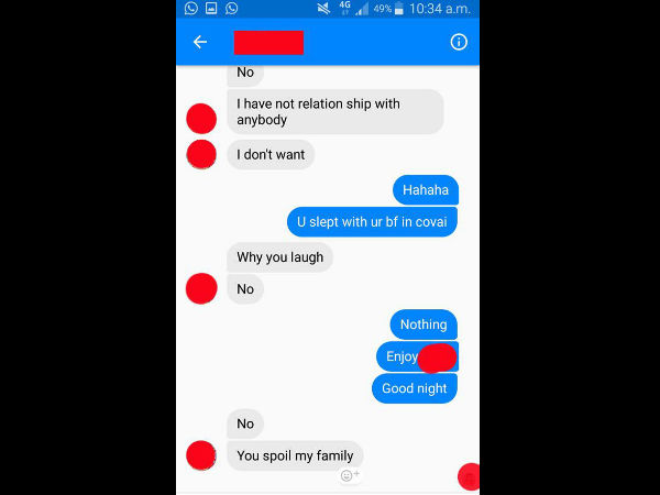 ഭീഷണിയും