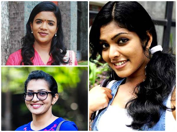 പാർവ്വതി, റിമ, ഷാനി...