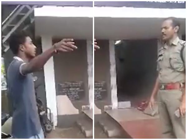 ജനമൈത്രി തെറിവിളി