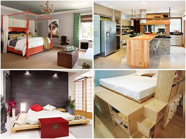 കൂര്‍ത്ത അരികുള്ള ഫര്‍ണിച്ചറുകളും കണ്ണാടികളും