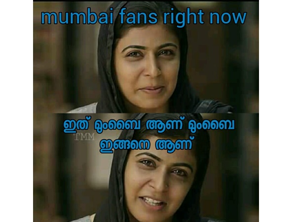 മുംബൈ ഇങ്ങനെ ആണ് കേട്ടോ