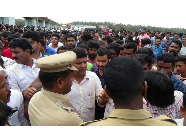 Lorry employee missing