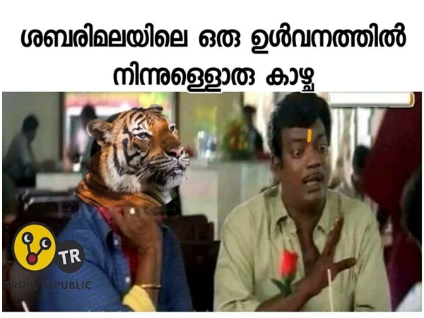 നാട്ടിലെ തള്ള് കാട്ടിലും.. നാട്ടിലെ തള്ള് കാട്ടിലും..