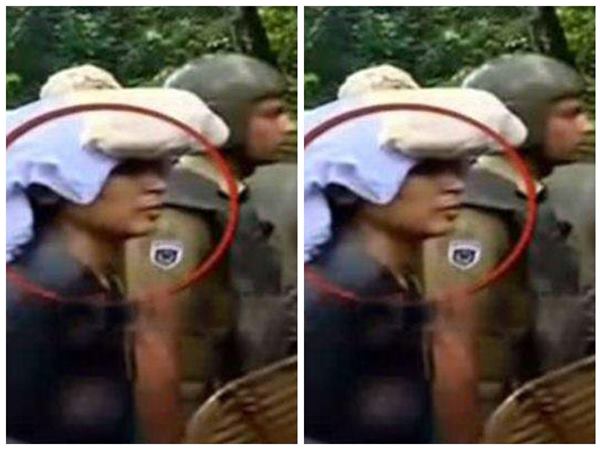 വൻ പോലീസ് വലയം