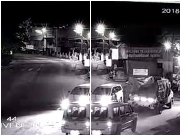 വാഹനം തടഞ്ഞു