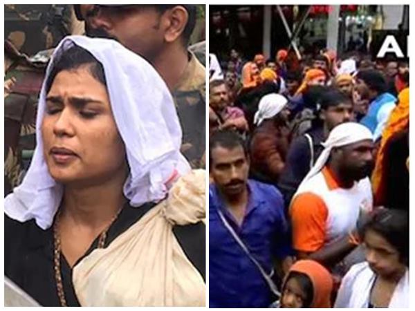 രഹ്ന ഫാത്തിമയുടെ മല കയറ്റം