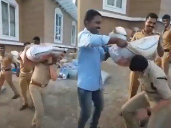 പ്രളയ കാലത്തെ വീഡിയോ