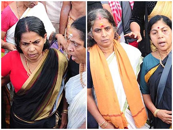 ഭക്തയ്ക്ക് നേരെ ആക്രമണം