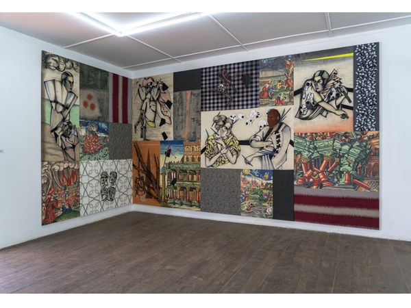 ചിത്രരചന തുണിയില്‍ 