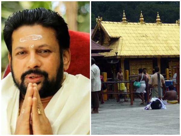 തന്ത്രിക്കെതിരെ നീക്കം