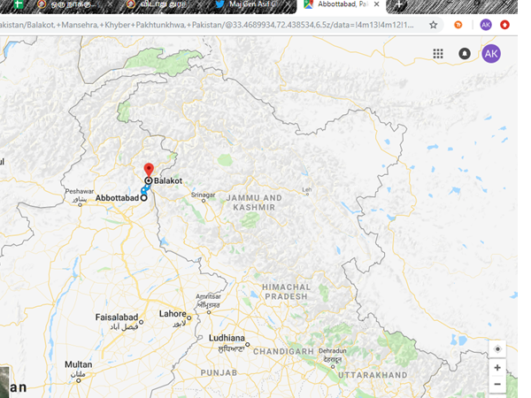 എവിടെയാണ് ബാലക്കോട്ട്