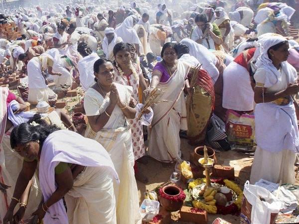 പൊങ്കാല തിളക്കുന്നതിനും ചിട്ടയുണ്ട്